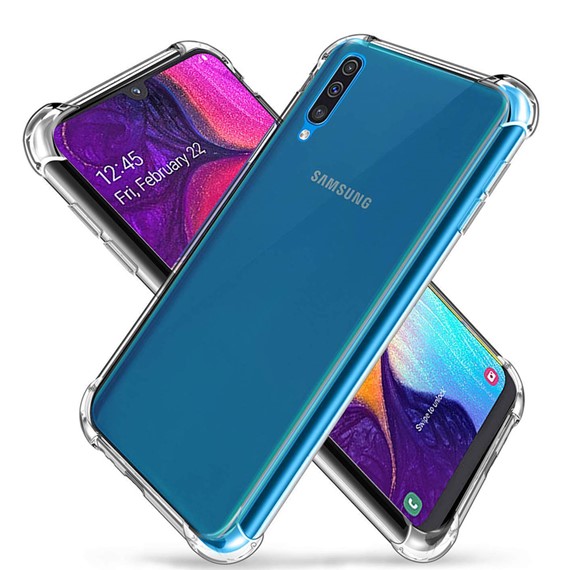 Samsung Galaxy A50 CaseUp Titan Crystal Şeffaf Kılıf 3